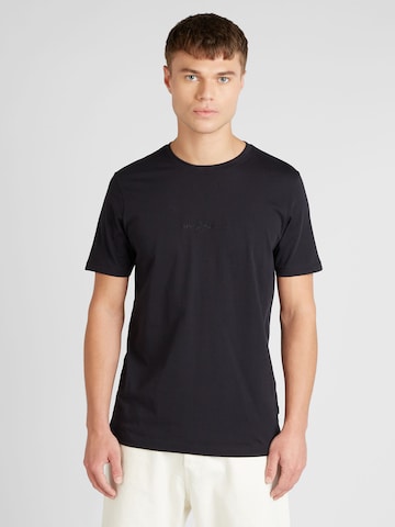 Lindbergh T-shirt i svart: framsida