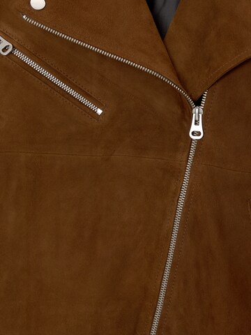 Pull&Bear Přechodná bunda – hnědá