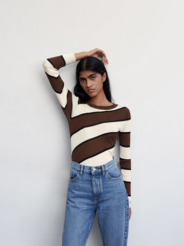 MANGO Pullover 'Egipto' in Braun