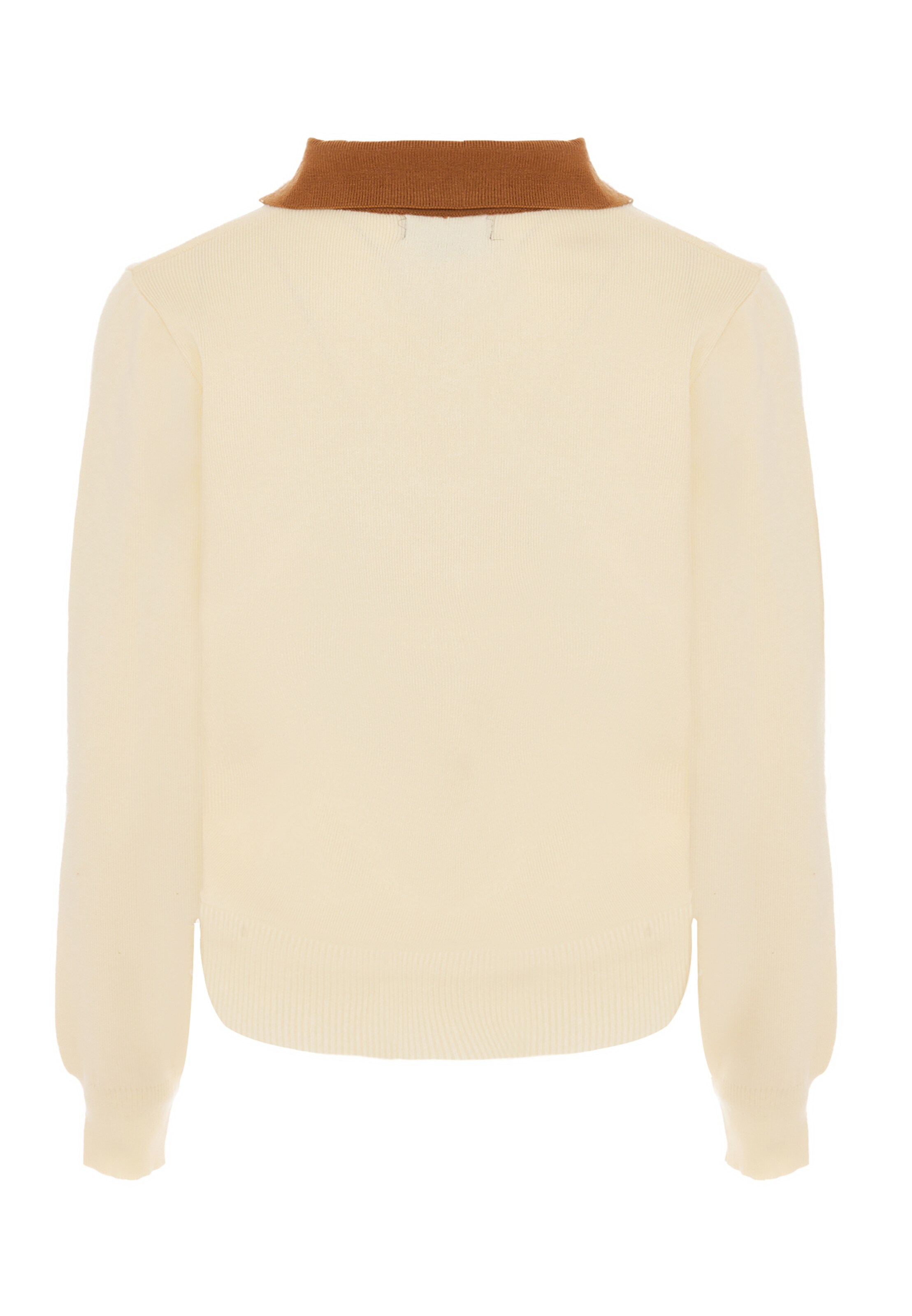 NAEMI Strickjacke in Beige