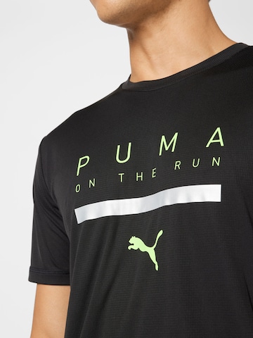 PUMA - Camiseta funcional en negro