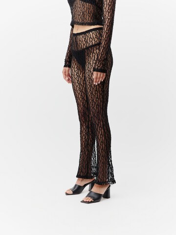 LeGer by Lena Gercke Flared Hose 'Sigrid' in Schwarz