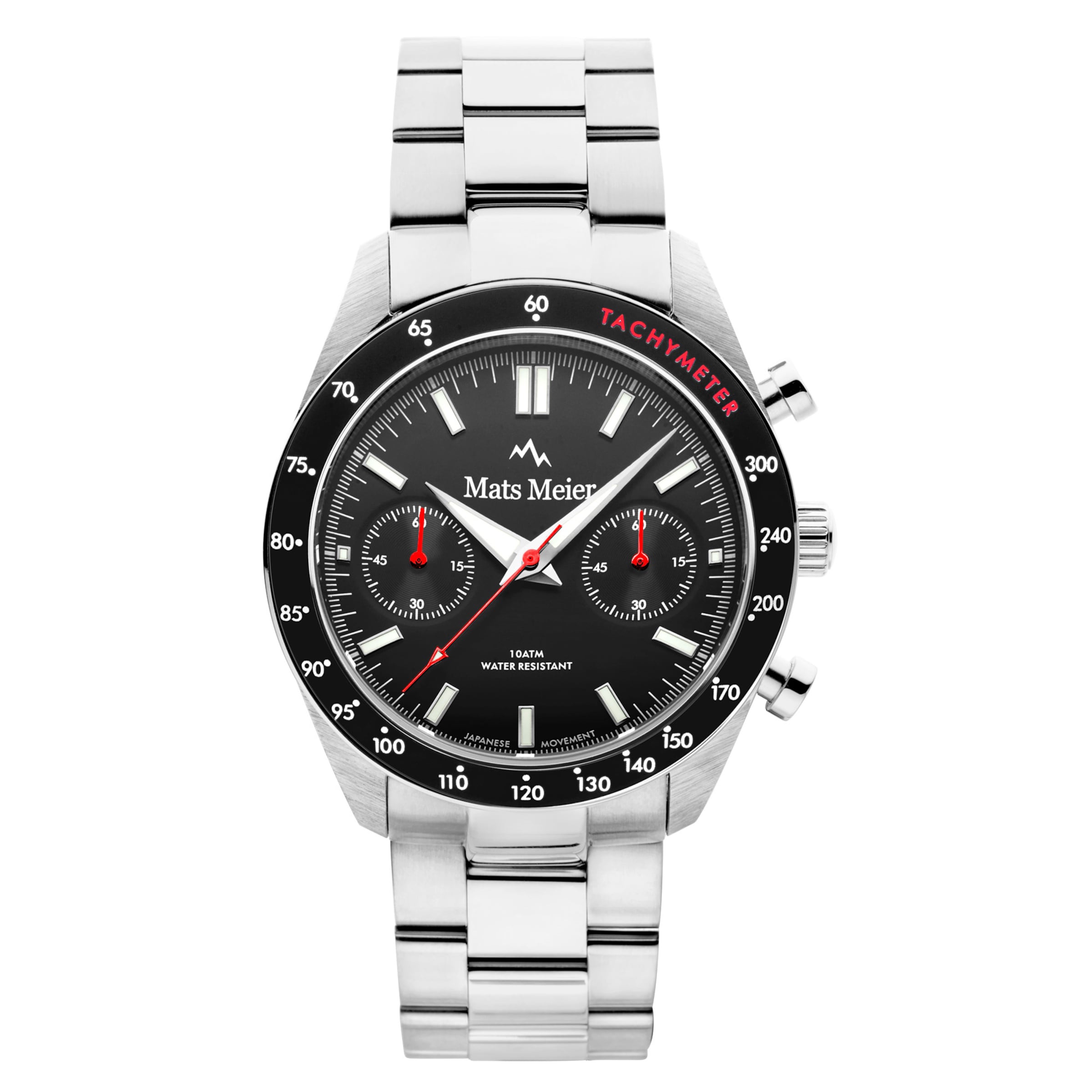 Mats Meier Analog watch in Silver: front