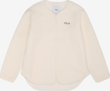 balta FILA Flisinis džemperis 'Cassiano': priekis