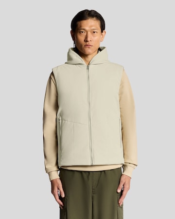 Lyle & Scott Bodywarmer in Grijs: voorkant