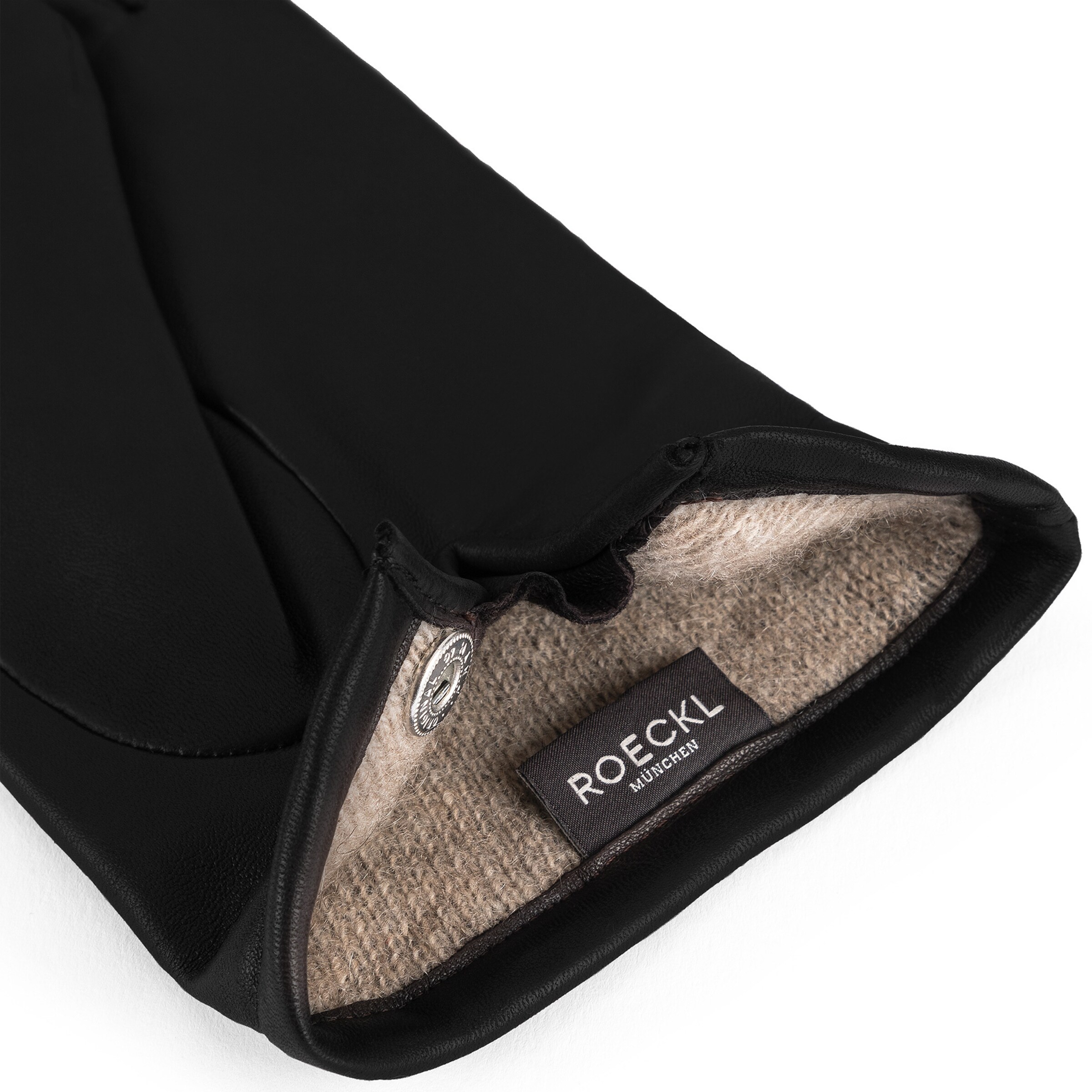 Roeckl Vingerhandschoenen 'MONTAUK' in Zwart