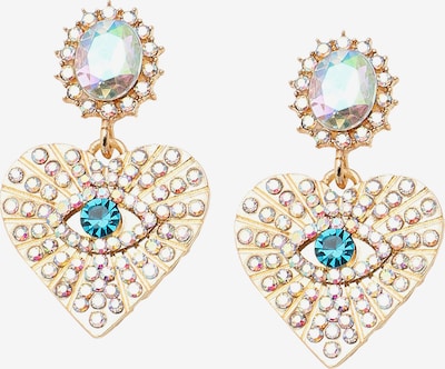 Auskarai 'Fanny' iš SOHI, spalva – mėlyna / sidabrinė, Prekių apžvalga