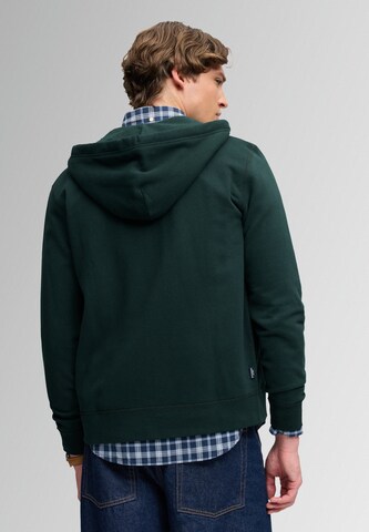 Superdry & Co Sweatjacke 'Essential' in Grün