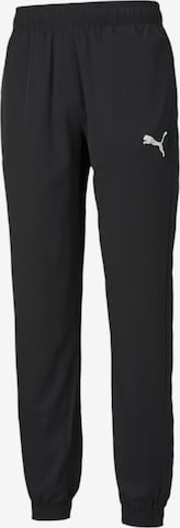PUMA regular Παντελόνι φόρμας σε μαύρο: μπροστά