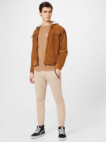 REPLAY Tapered Pants in Beige