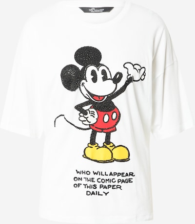 PRINCESS GOES HOLLYWOOD T-shirt 'Mickey' en jaune / noir / blanc, Vue avec produit