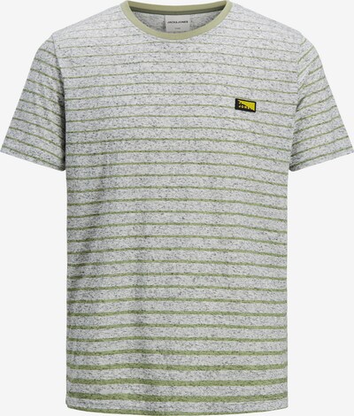 szürke melír / zöld JACK & JONES Póló 'Hata', Termék nézet