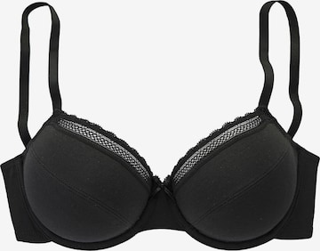 VIVANCE Push-up Rintaliivi värissä musta: etupuoli