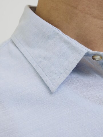 JACK & JONES Regular fit Button Up Shirt 'JJESummer' in Blue