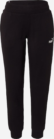 PUMA Workout Pants in Black: front