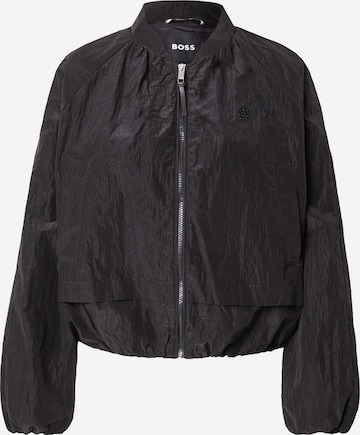 BOSSPrijelazna jakna 'PLONTI' - crna boja: prednji dio