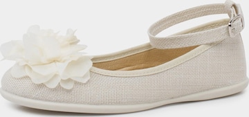 Ballerines Pisamonas en beige : devant