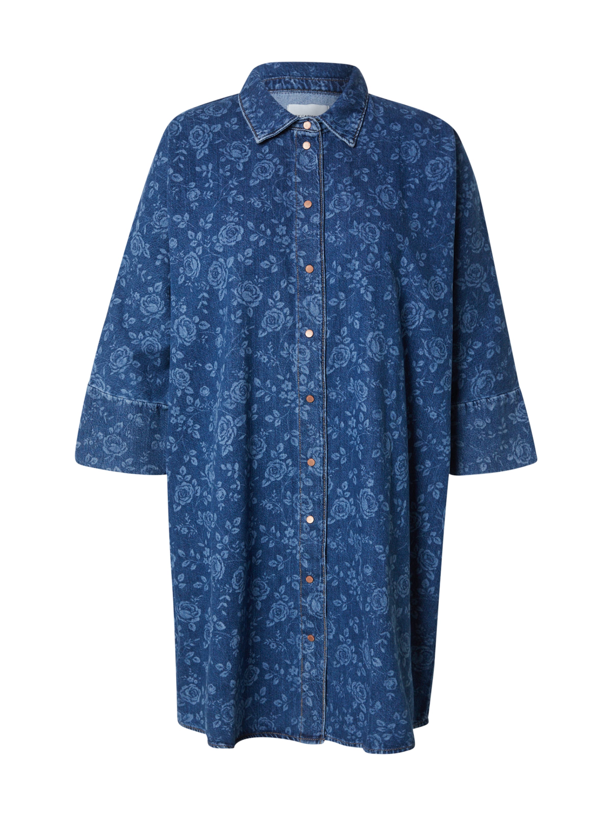 ONLY Carmakoma Shirt Dress 'CARGRACE' in Blue: front