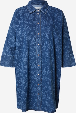 ONLY Carmakoma Puseromekko 'CARGRACE' värissä sininen: etupuoli