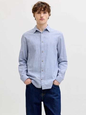 Jacks & Jones Regular fit Overhemd in Blauw