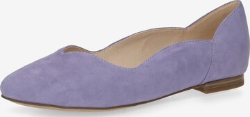 CAPRICE Ballet Flats in Purple: front
