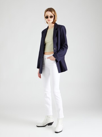 GERRY WEBER Slimfit Jeansy w kolorze biały