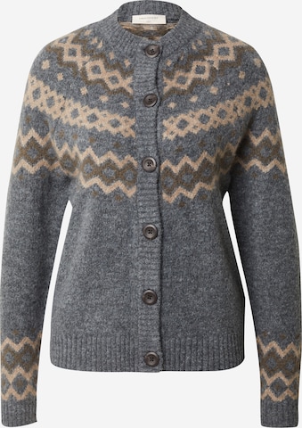 Cardigan 'MERLA' Freequent en gris : devant