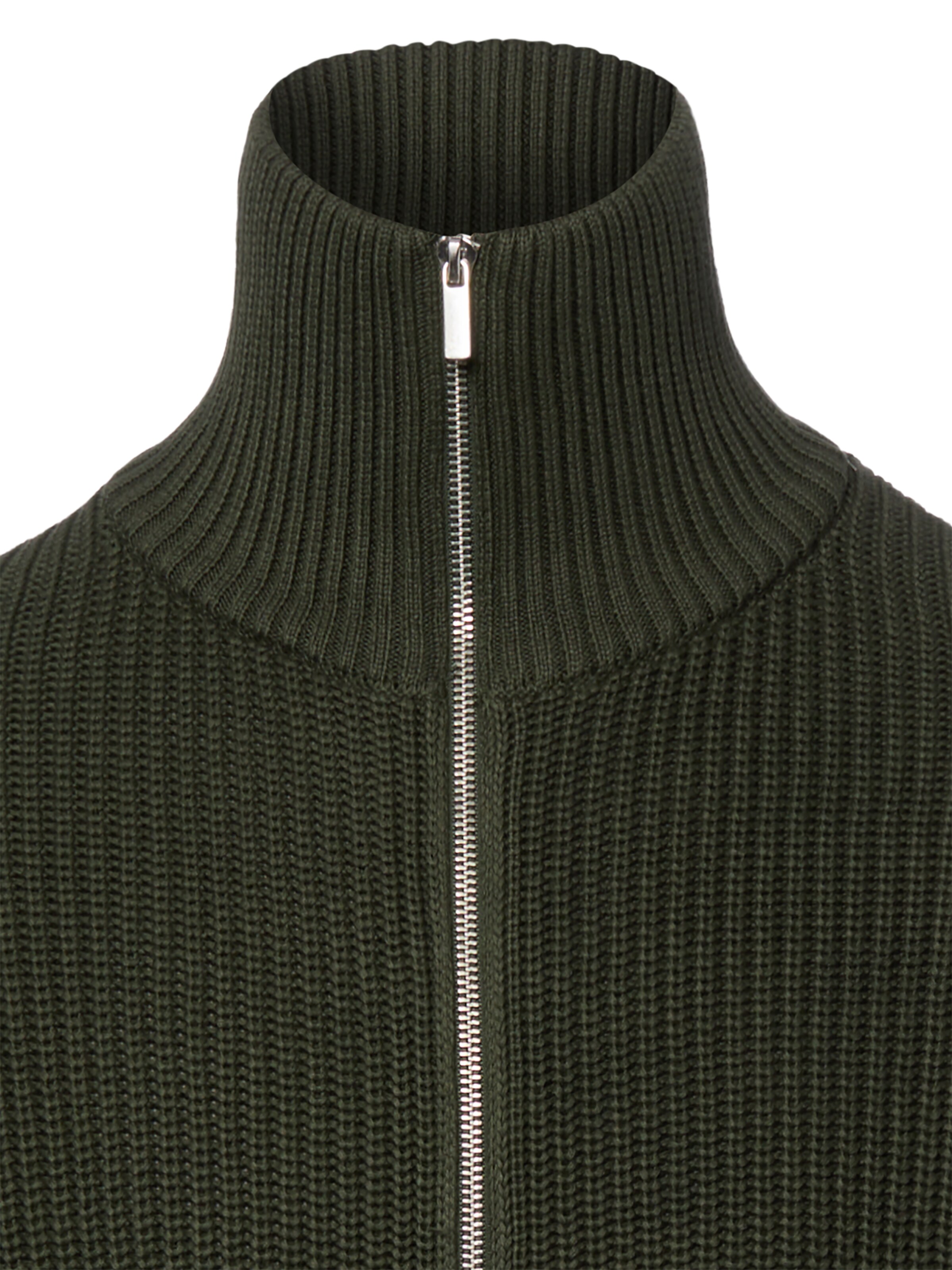 Vestes en maille Nils Sundström en vert