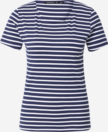 Karen Millen - Camiseta en azul: frente