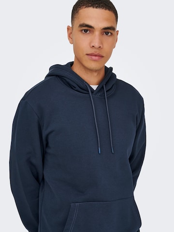 Only & Sons - Sudadera 'ONSConnor' en azul