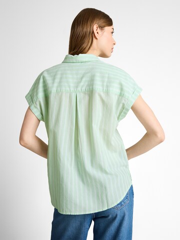 TOM TAILOR DENIM Blouse in Groen
