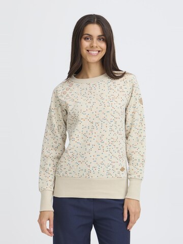 Pull-over ' OXBEA SWEATSHIRT ' Oxmo en beige