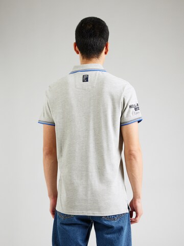 CAMP DAVID Poloshirt 'Heli Flight' in Grau