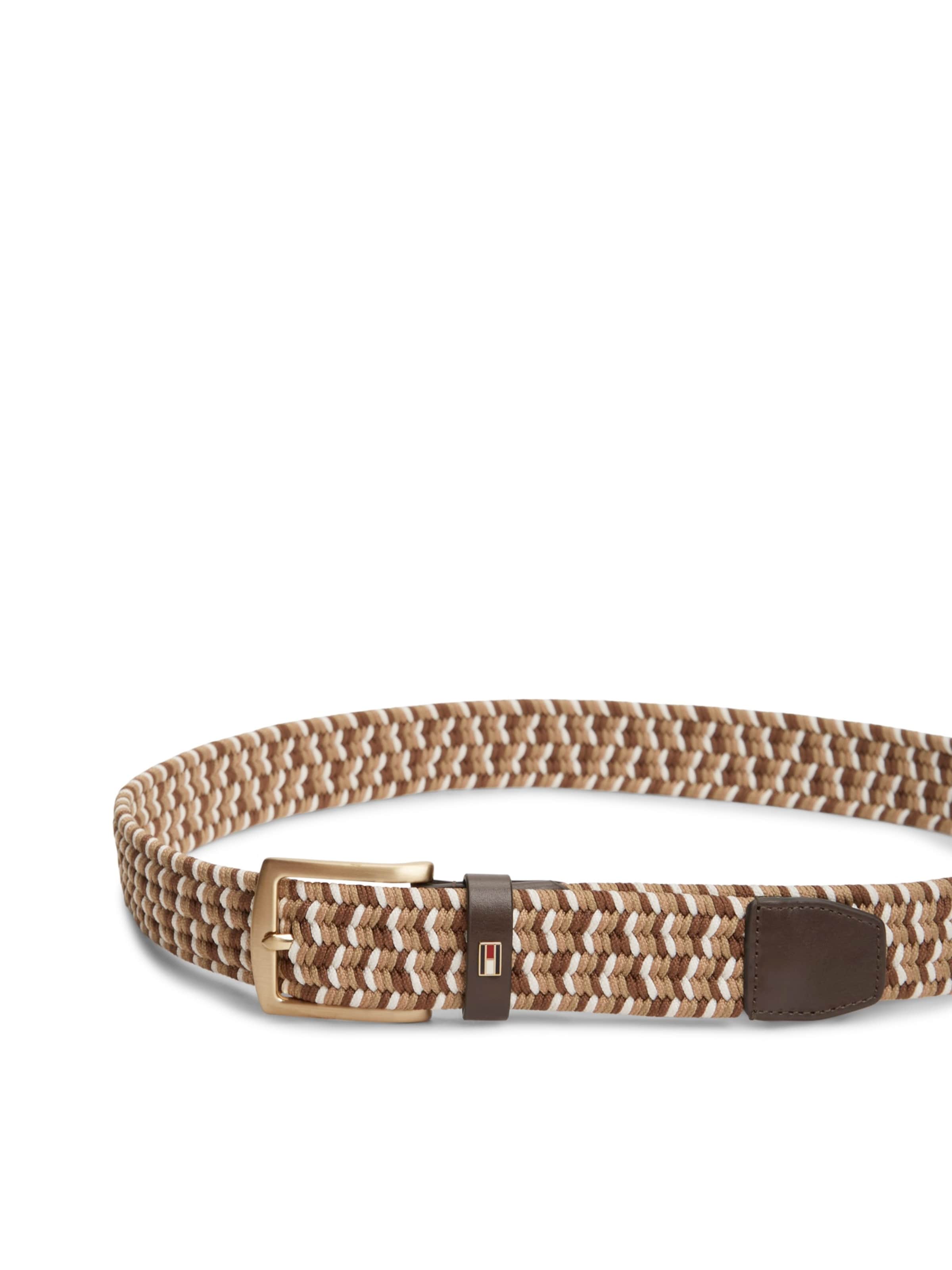 TOMMY HILFIGER Ремень 'DENTON 3.5' в Коричневый