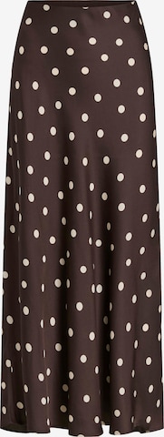 VILA Sukně 'VIEllette' – hnědá: přední strana