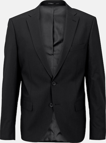 Steffen Klein Slim fit Suit Jacket in Black: front
