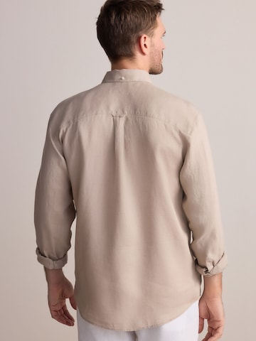 Next Regular Fit Hemd in Beige