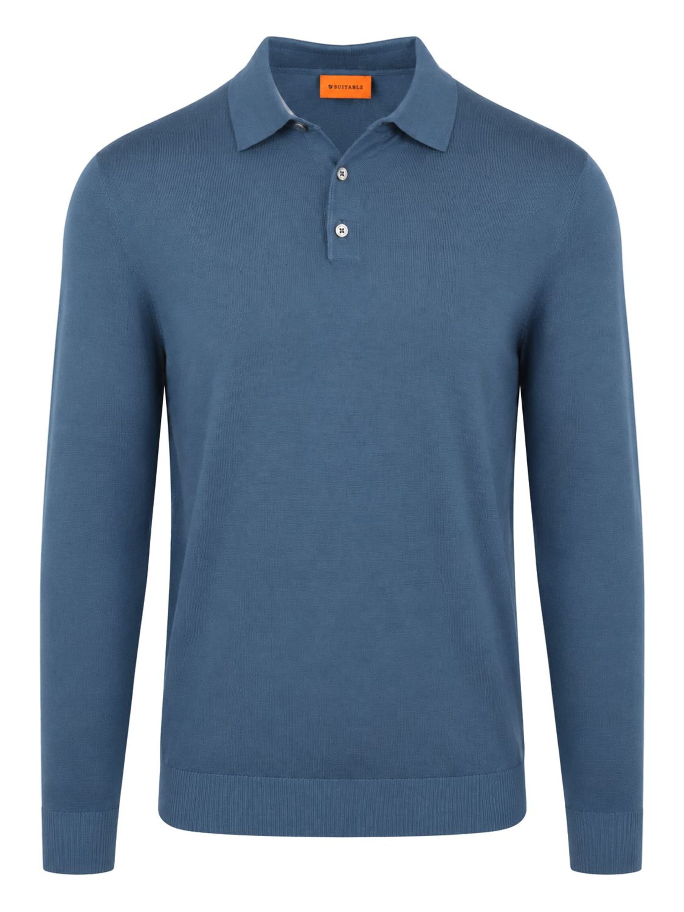 T-Shirt Suitable en bleu : devant