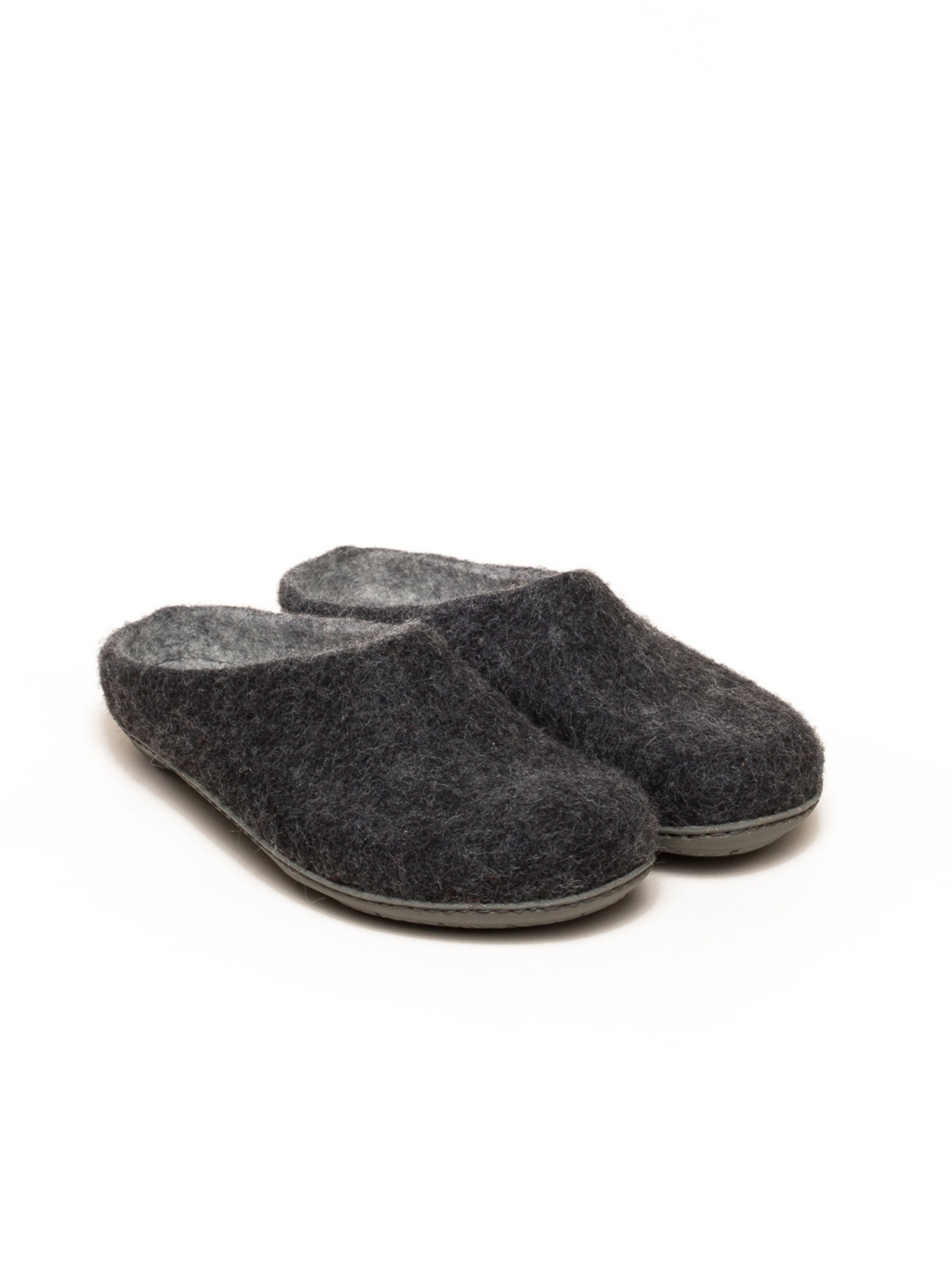 MagicFelt Hausschuh 'Filzpantoffel Magicfelt 736'‌‌‌‌‌ in Grau
