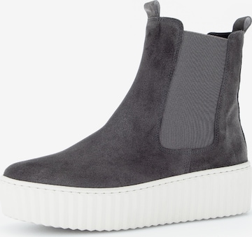 GABOR Chelsea Boots in Grey: front