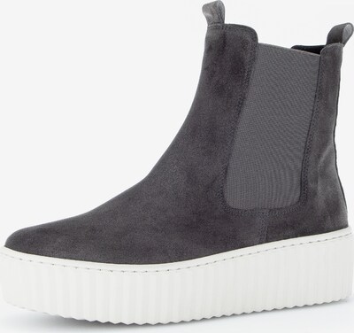 GABOR Chelsea Boots in graphit / weiß, Produktansicht