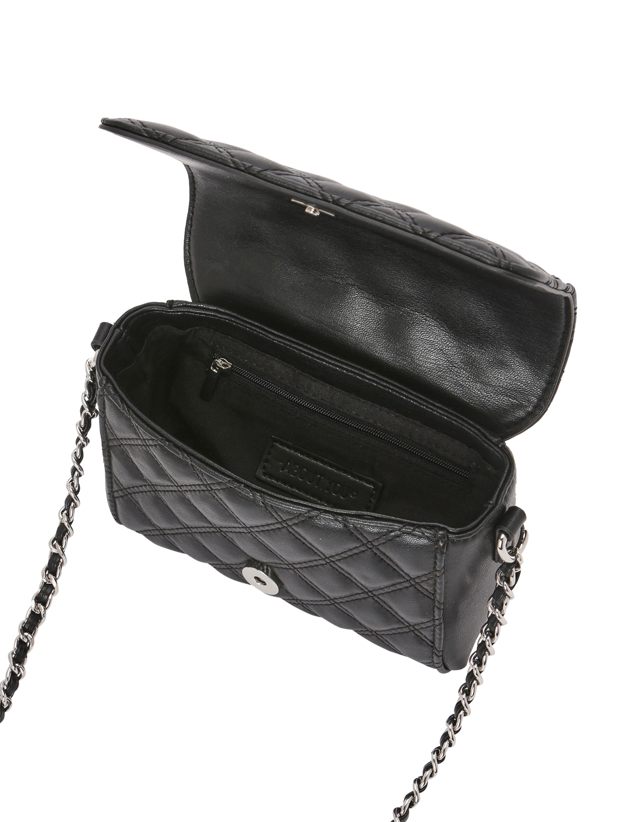 ABOUT YOU Crossbody bag in Black