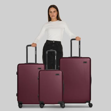 Ensemble de bagages Smartbox en rouge