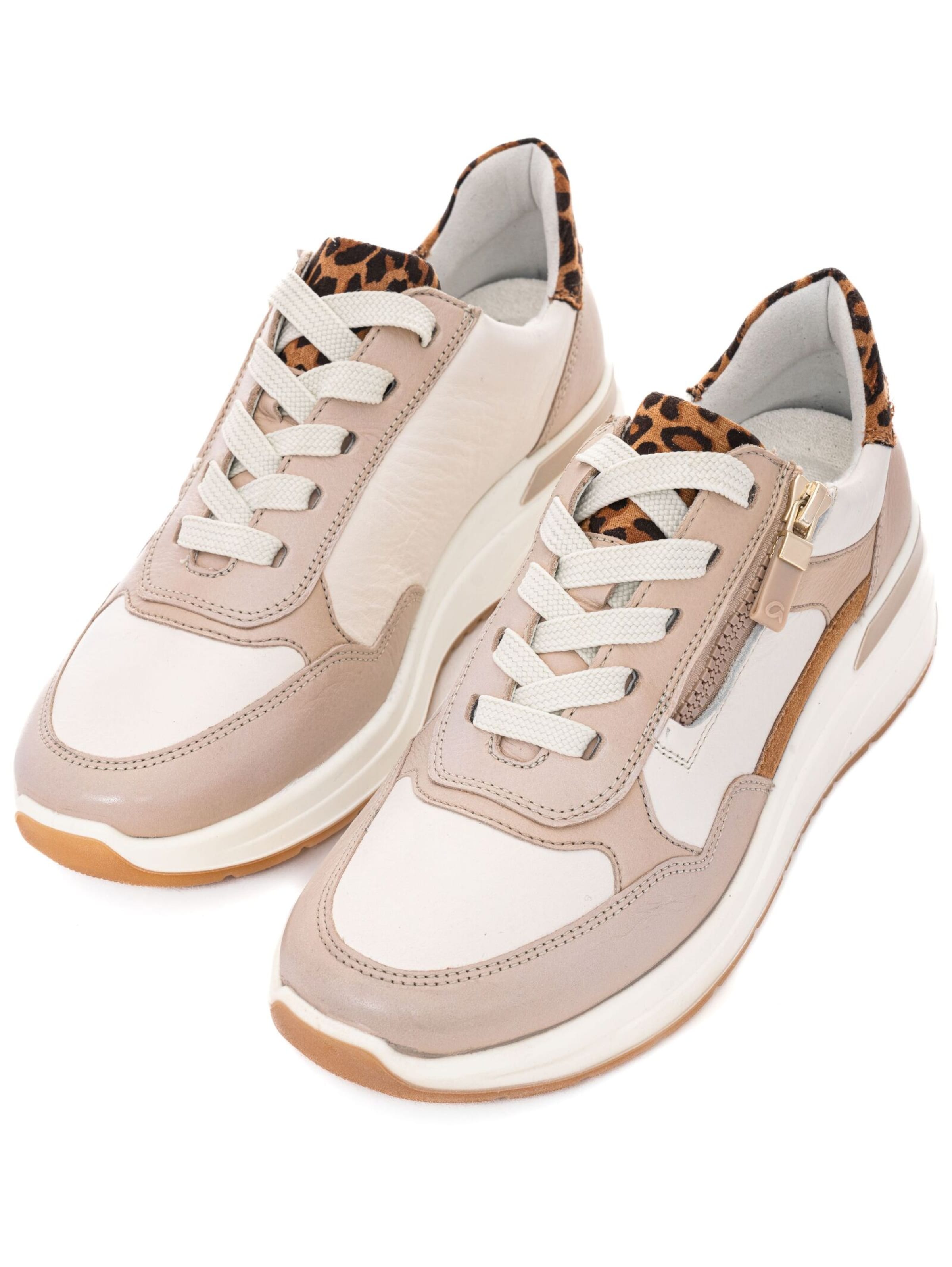 Baskets basses ARA en beige