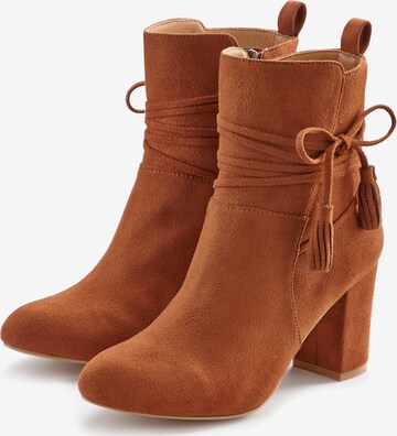 LASCANA Bootie in Brown