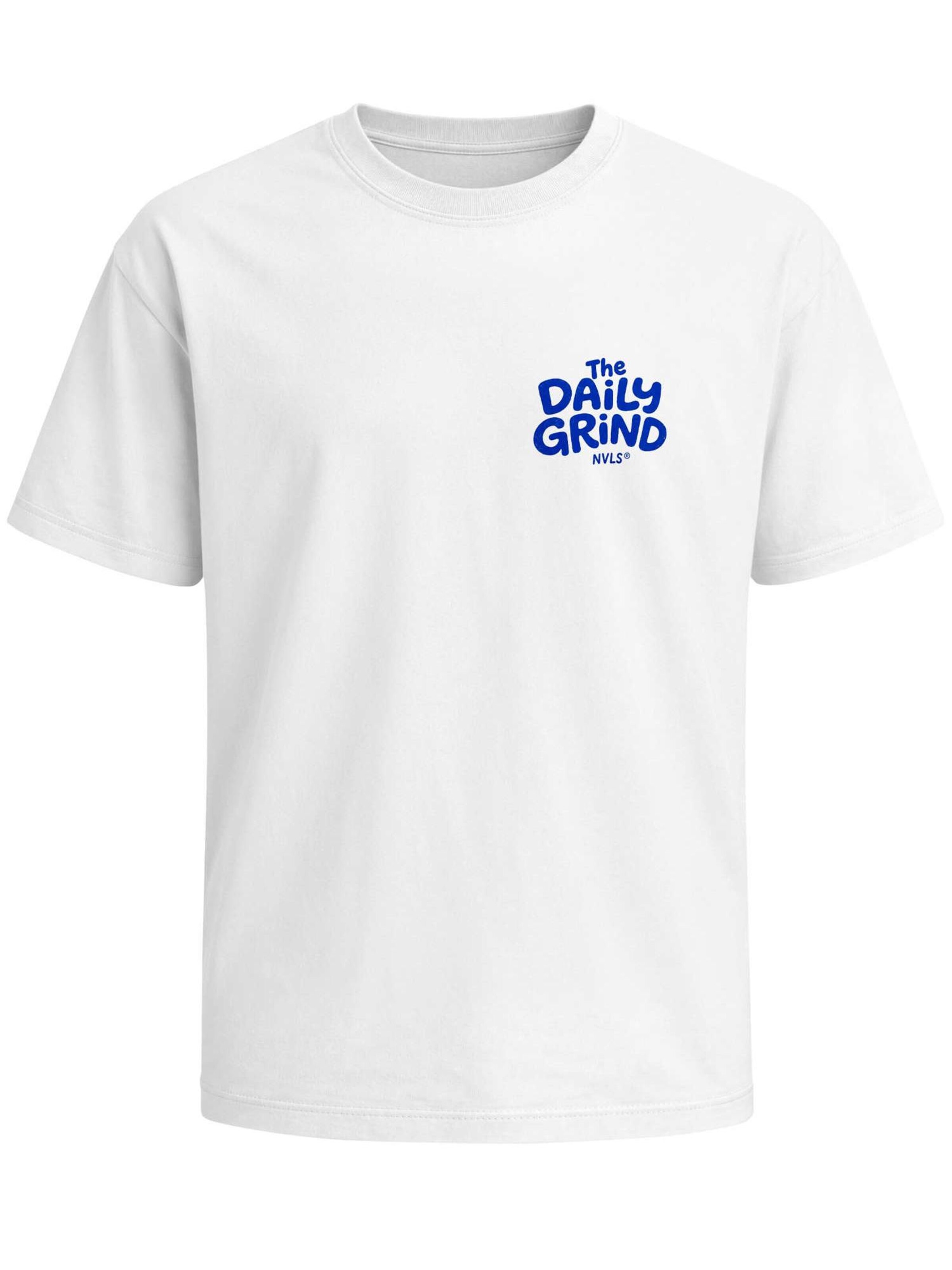 Neverless Shirt 'Daily Grind' in White