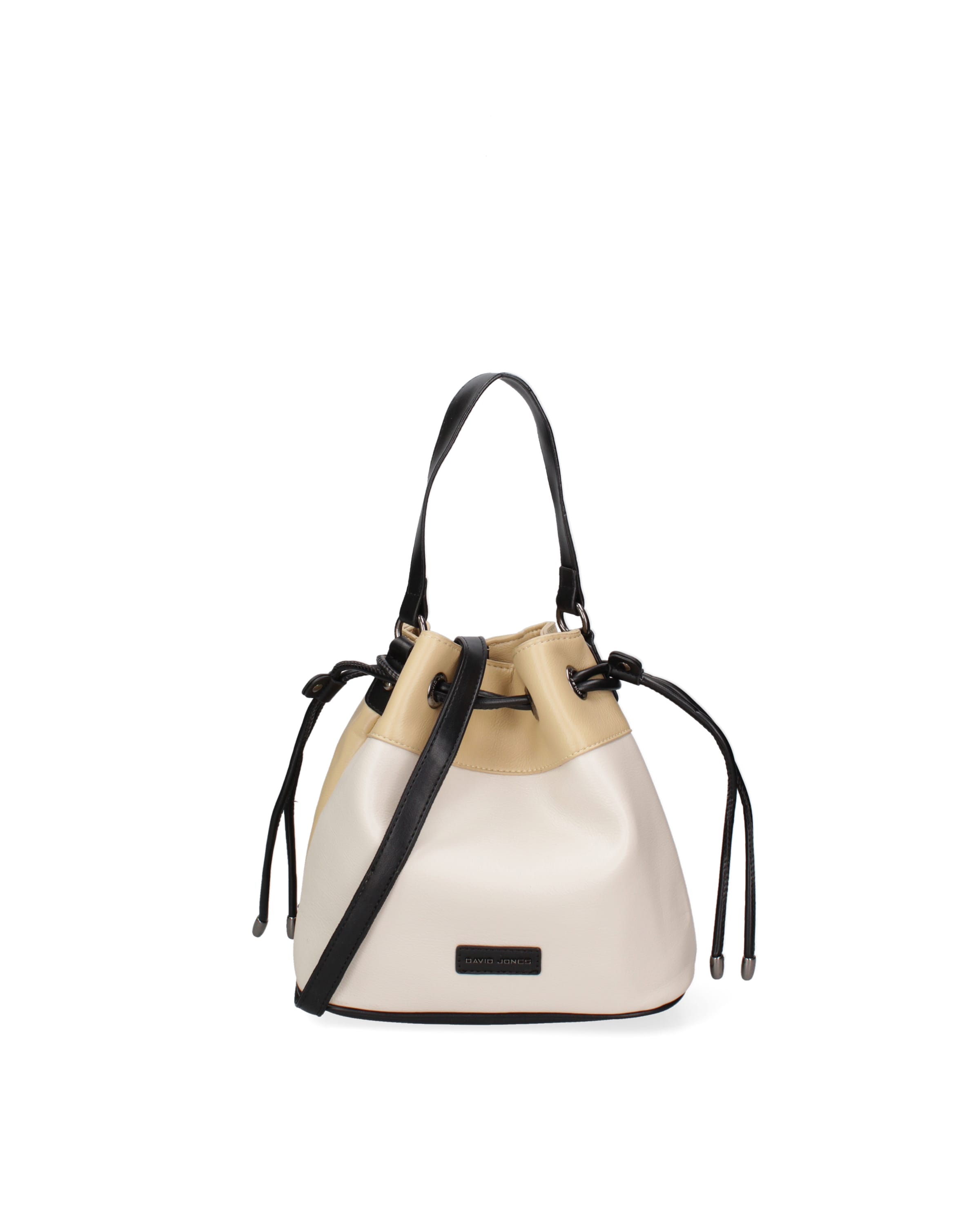 David Jones Beuteltasche in Beige: Vorderseite