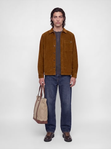 JACK & JONES - Ajuste regular Chaqueta de entretiempo 'JJZAC' en marrón