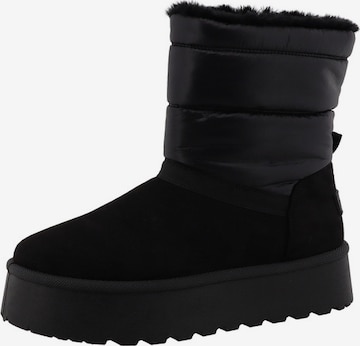 TOM TAILOR - Botas em preto: frente