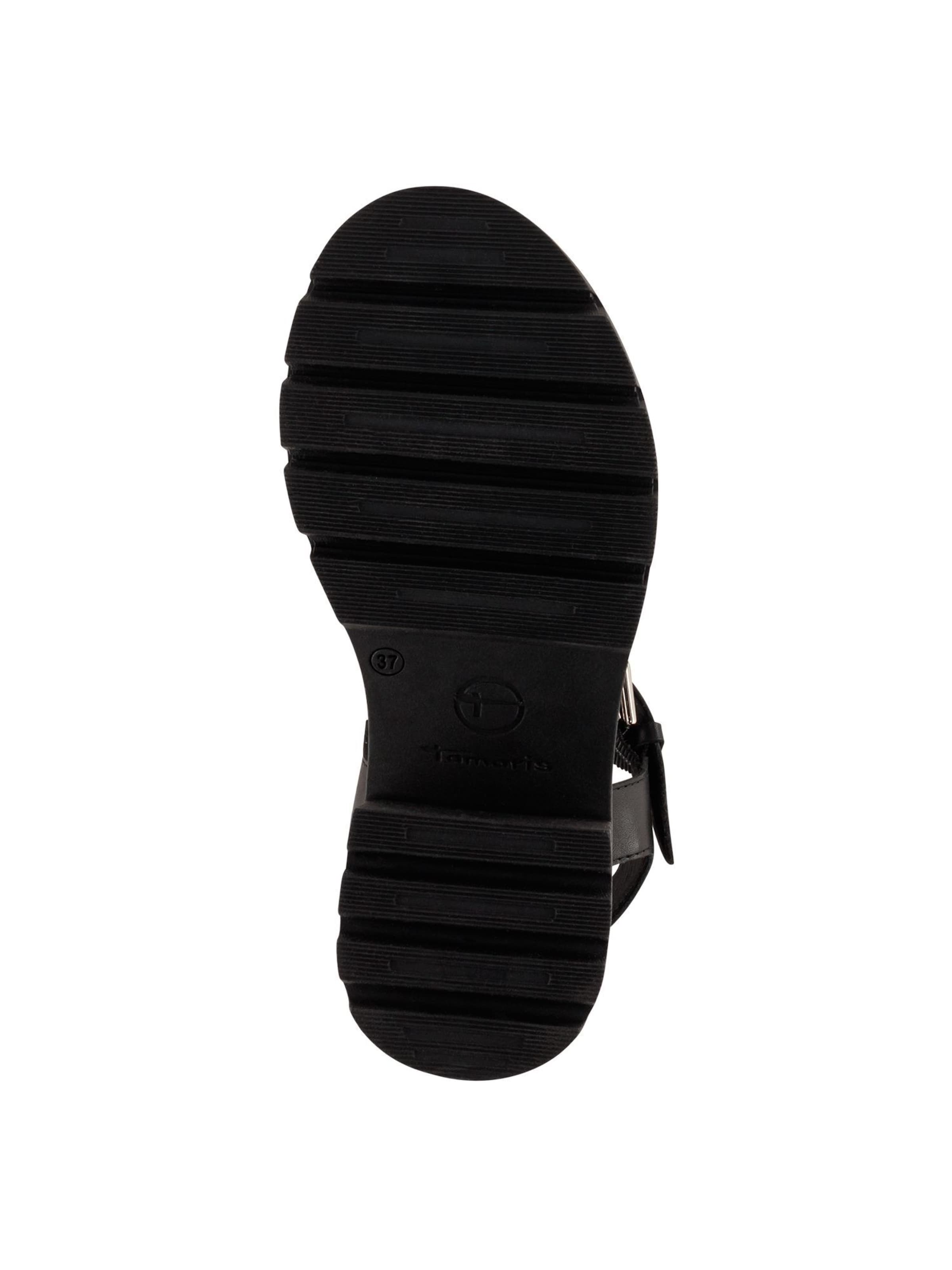 Tamaris Sandaal in Zwart
